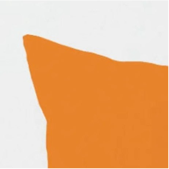 Positivity Quote Pattern Pillow Cover In Orange - Picture 3 of 4